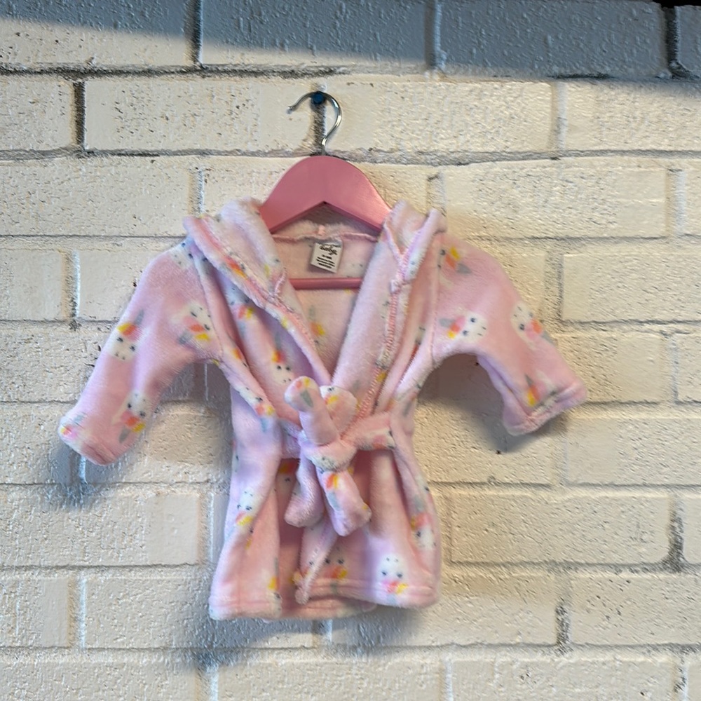 Soft adorable bathrobe